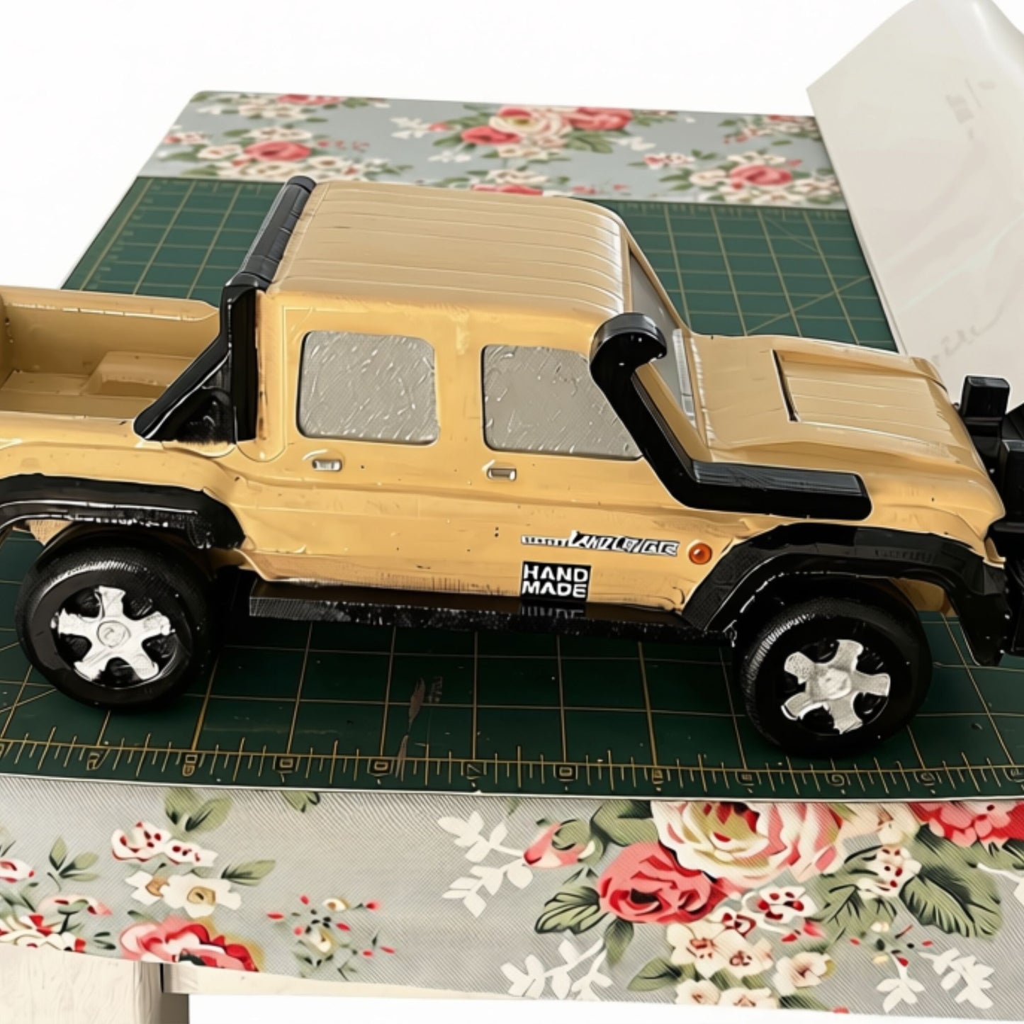 Handmade Wooden Land Cruiser Toy