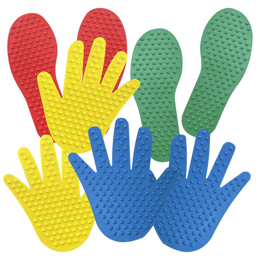 Sensory Hands and Feet Floor Markers – 8 Piece Set