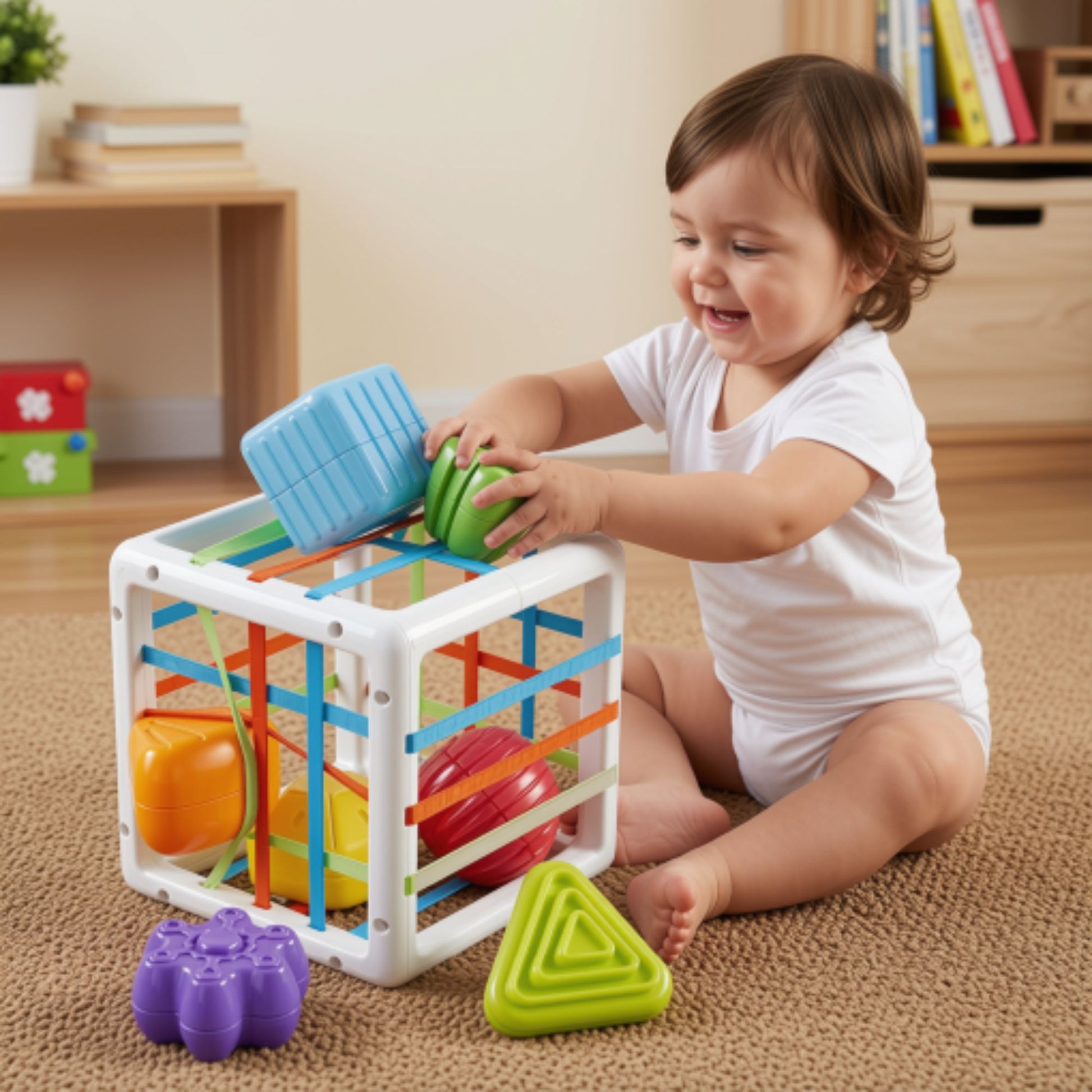 Colourfull-baby-shape-sorting-cube-playing-education