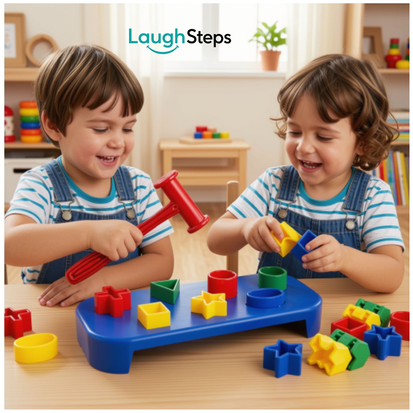 Hammer Bench and Shape-Sorting Set