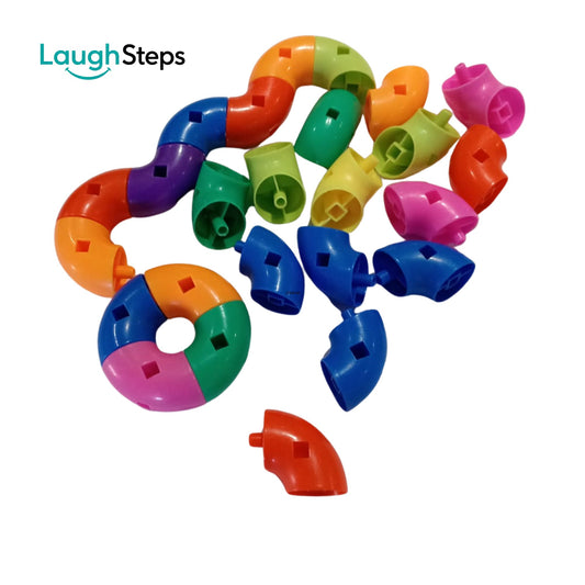Plastic Pipe Building Blocks