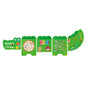 5 Long panel crocodile-shaped activity wall for pre-school
