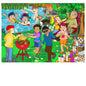 Explore sight, sound, smell, taste and touch with the My Senses 36-Piece Wooden Puzzle. The colourful outdoor scene encourages children to talk about the five senses while enjoying familiar activities such as a picnic, braai, swimming, sunshine and eating ice cream. Children can also discuss sounds such as a barking dog and learn about awareness, kindness and consideration toward a blind person walking in the park. Along the way, the puzzle helps develop visual perception, concentration, observation and pro