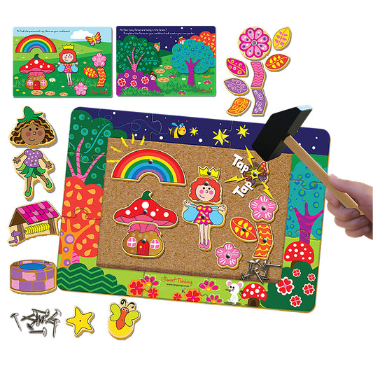 Hammer ’n Tack Fairies creative wooden set