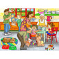 Happy family 24-piece wooden puzzle for children
