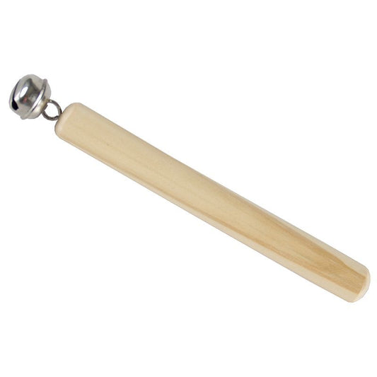 Single-Bell Jingle Stick with Wooden Handle educational activity for children