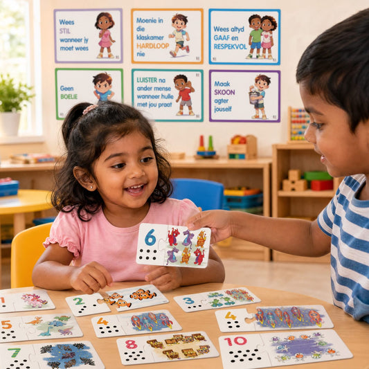 Learn to Count self-correcting number puzzles