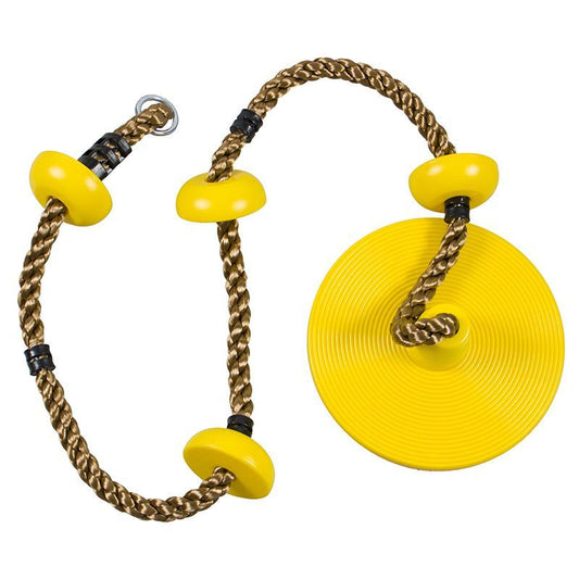 Climbing Rope Swing with Stones and Seat