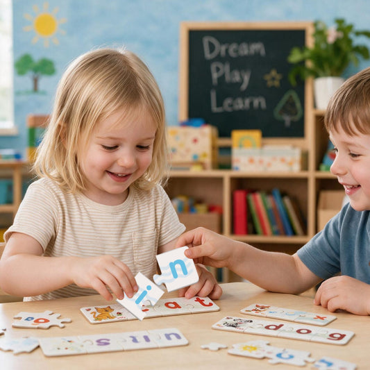 Spell a Word self-correcting literacy puzzles