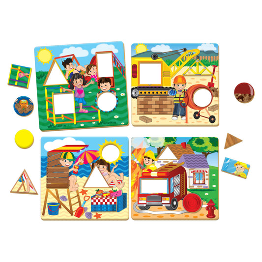 Spinner Shapes early maths game