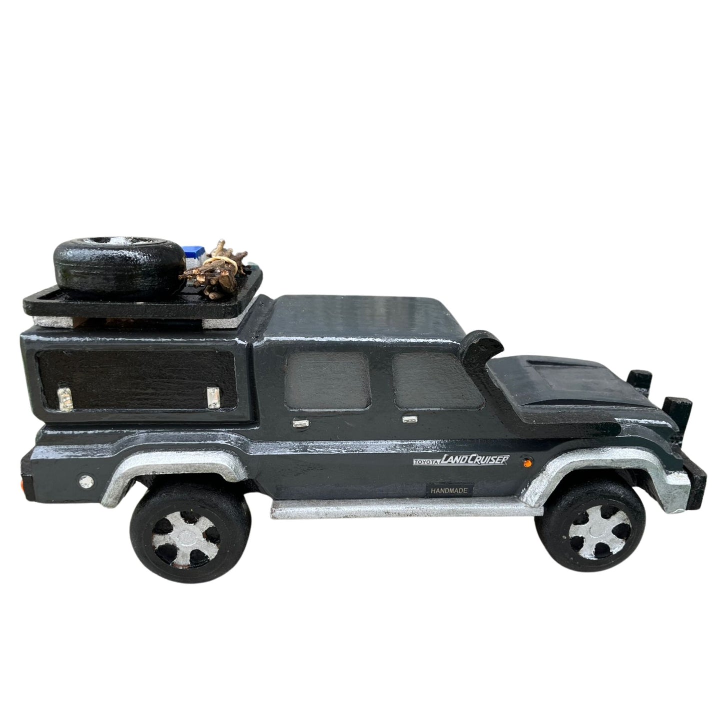 Handmade Wooden Land Cruiser with Canopy
