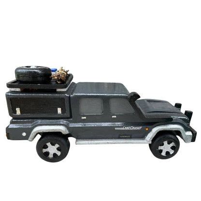 Handmade Wooden Land Cruiser with Canopy