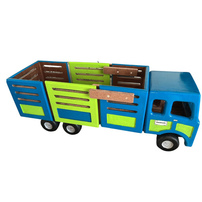 Handmade Wooden Cattle Truck