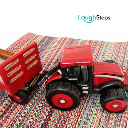 Handmade Wooden Tractor